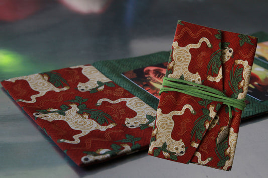 TarotHaven Handmade Wrap Pouch "Animal Series"