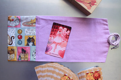 TarotHaven Handmade Wrap Pouch "Animal Series"