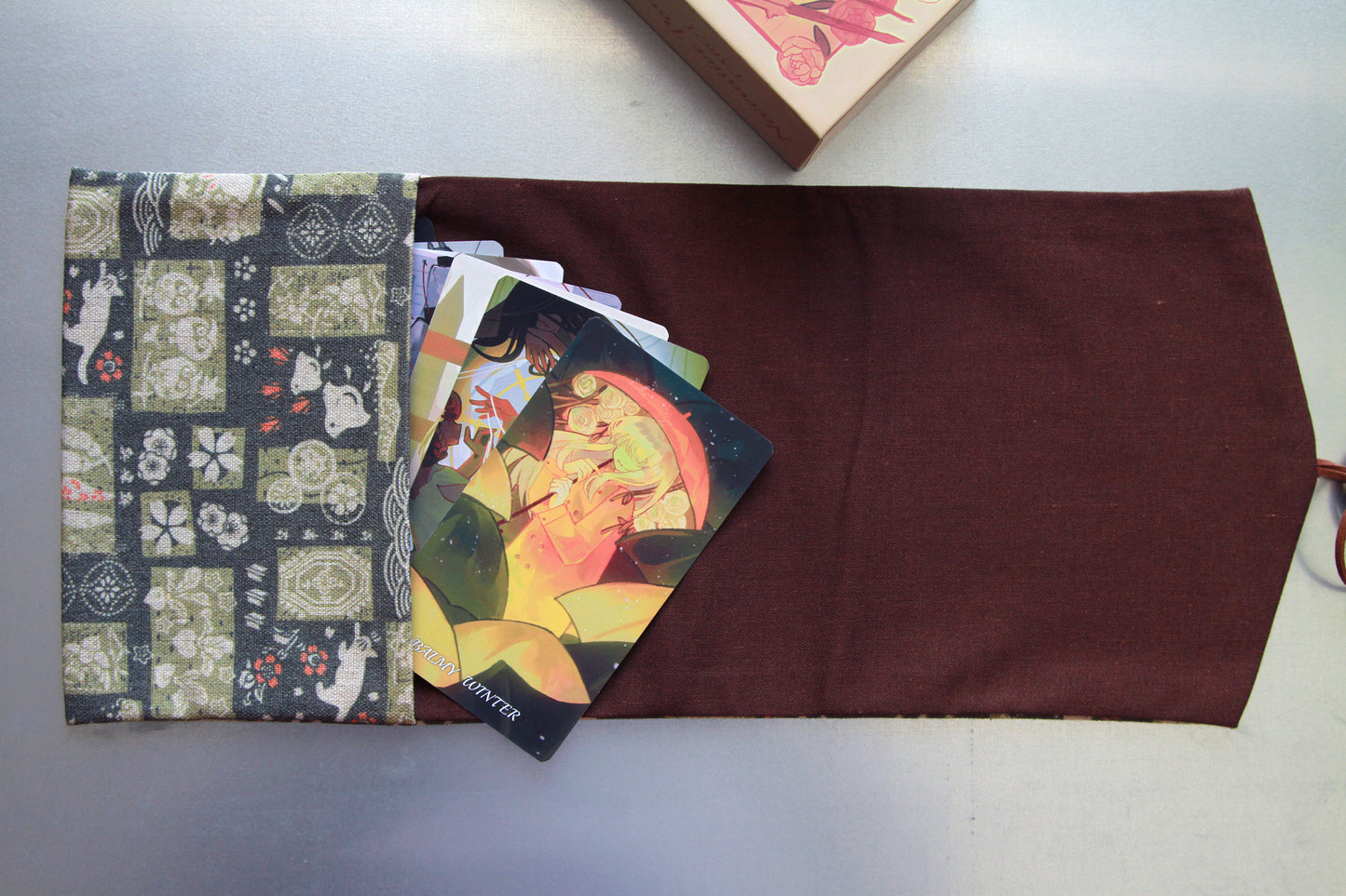 TarotHaven Handmade Wrap Pouch "Animal Series"