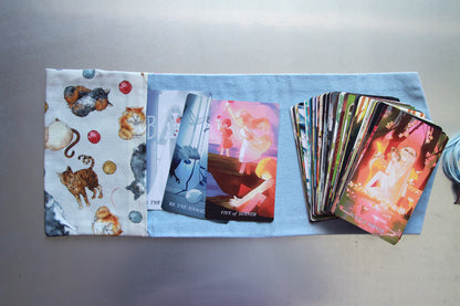 TarotHaven Handmade Wrap Pouch "Animal Series"