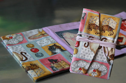 TarotHaven Handmade Wrap Pouch "Animal Series"