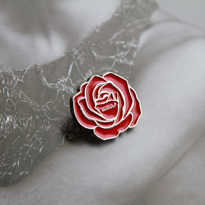 Blooming Rose Enamel Pin