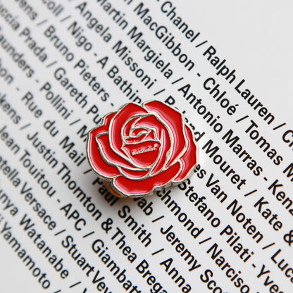 Blooming Rose Enamel Pin