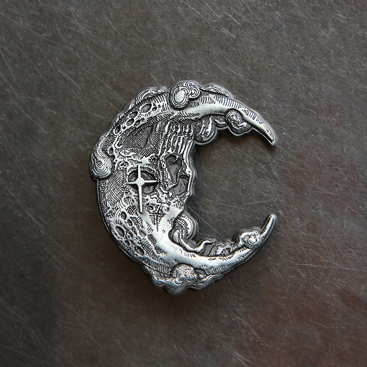 Dark Celestial Skull Pin Set