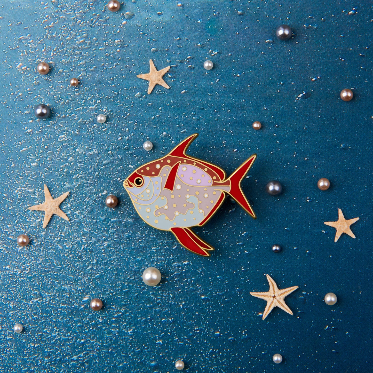 daparo Enamel Pins "Sunfish & Moonfish"