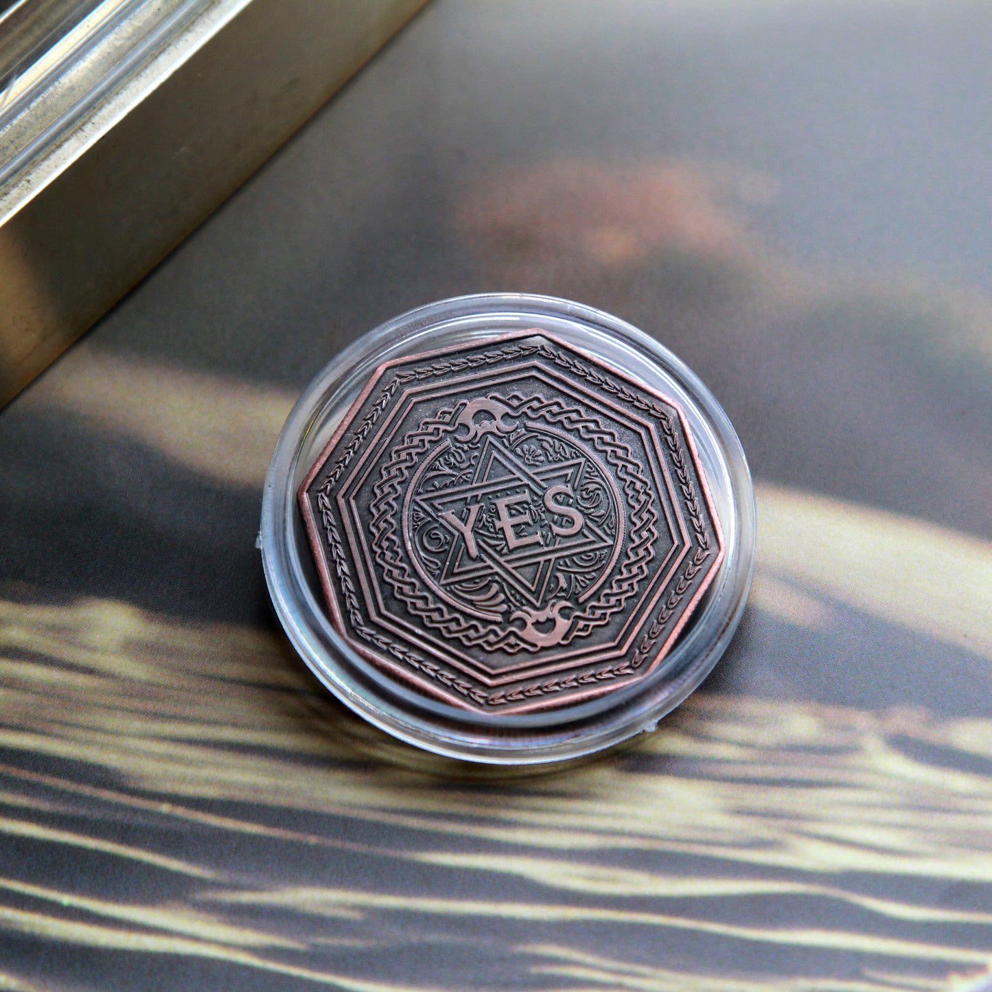 Sambucus Tarot & Lenormand Decision Coin