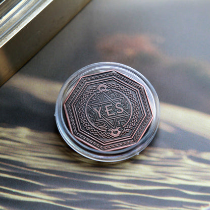 Sambucus Tarot & Lenormand Decision Coin