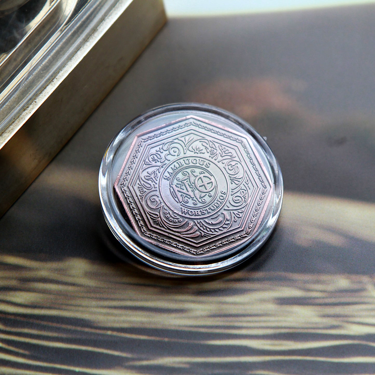 Sambucus Tarot & Lenormand Decision Coin