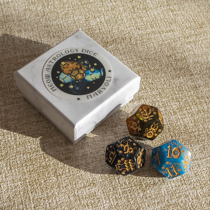 Meow D12 Astrology Dice