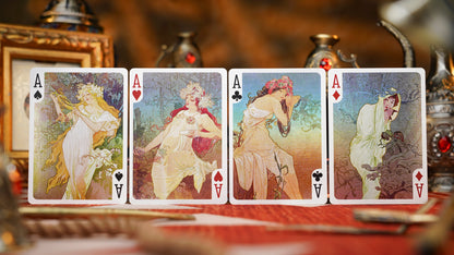 Mucha Playing Cards