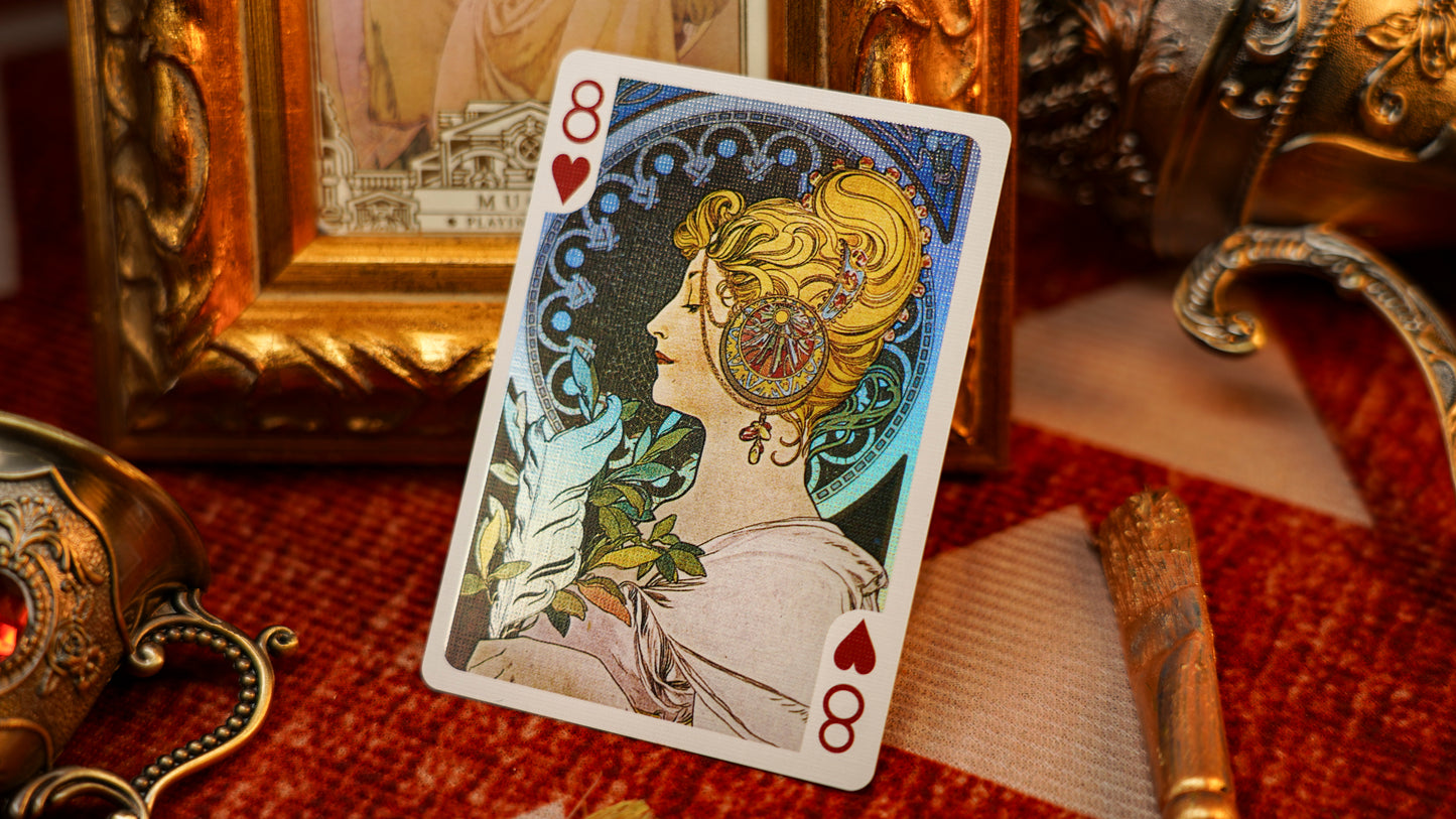 Mucha Playing Cards