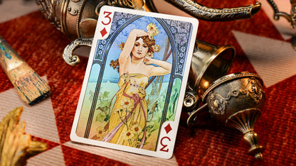 Mucha Playing Cards