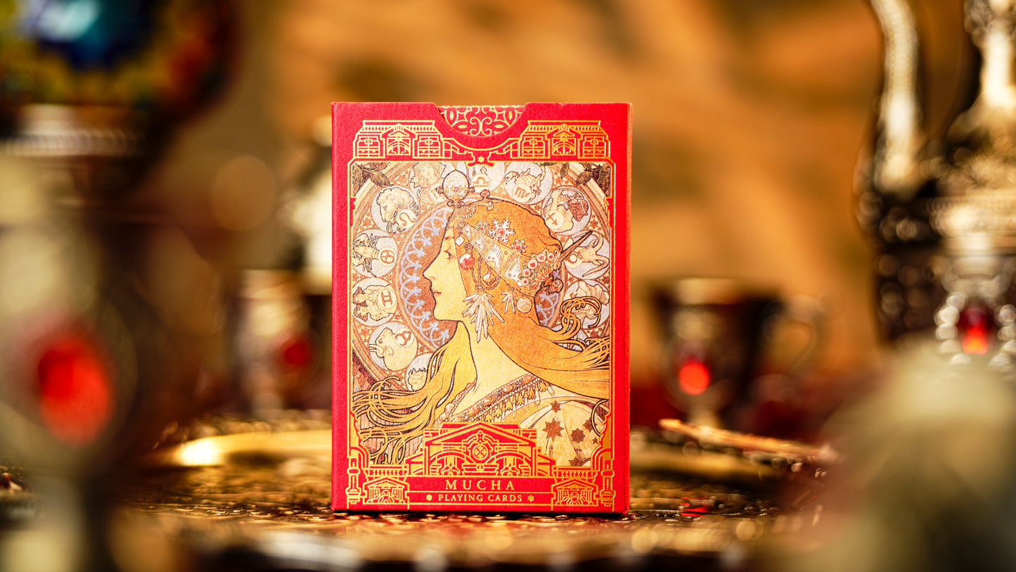 Mucha Playing Cards