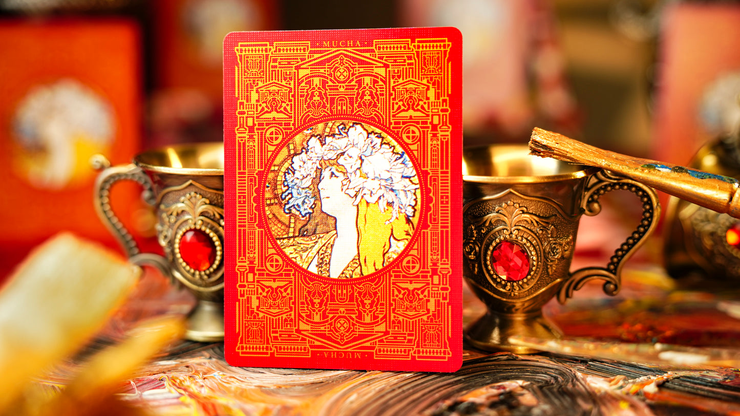 Mucha Playing Cards