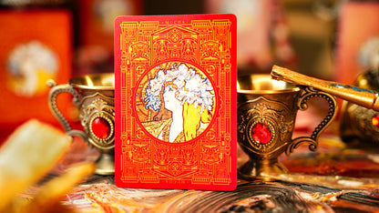 Mucha Playing Cards