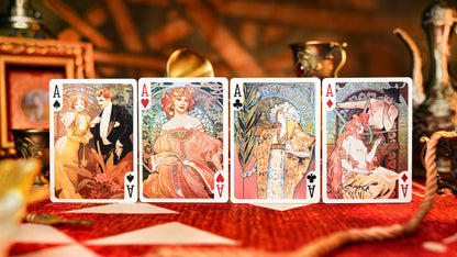 Mucha Playing Cards