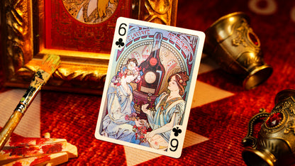 Mucha Playing Cards