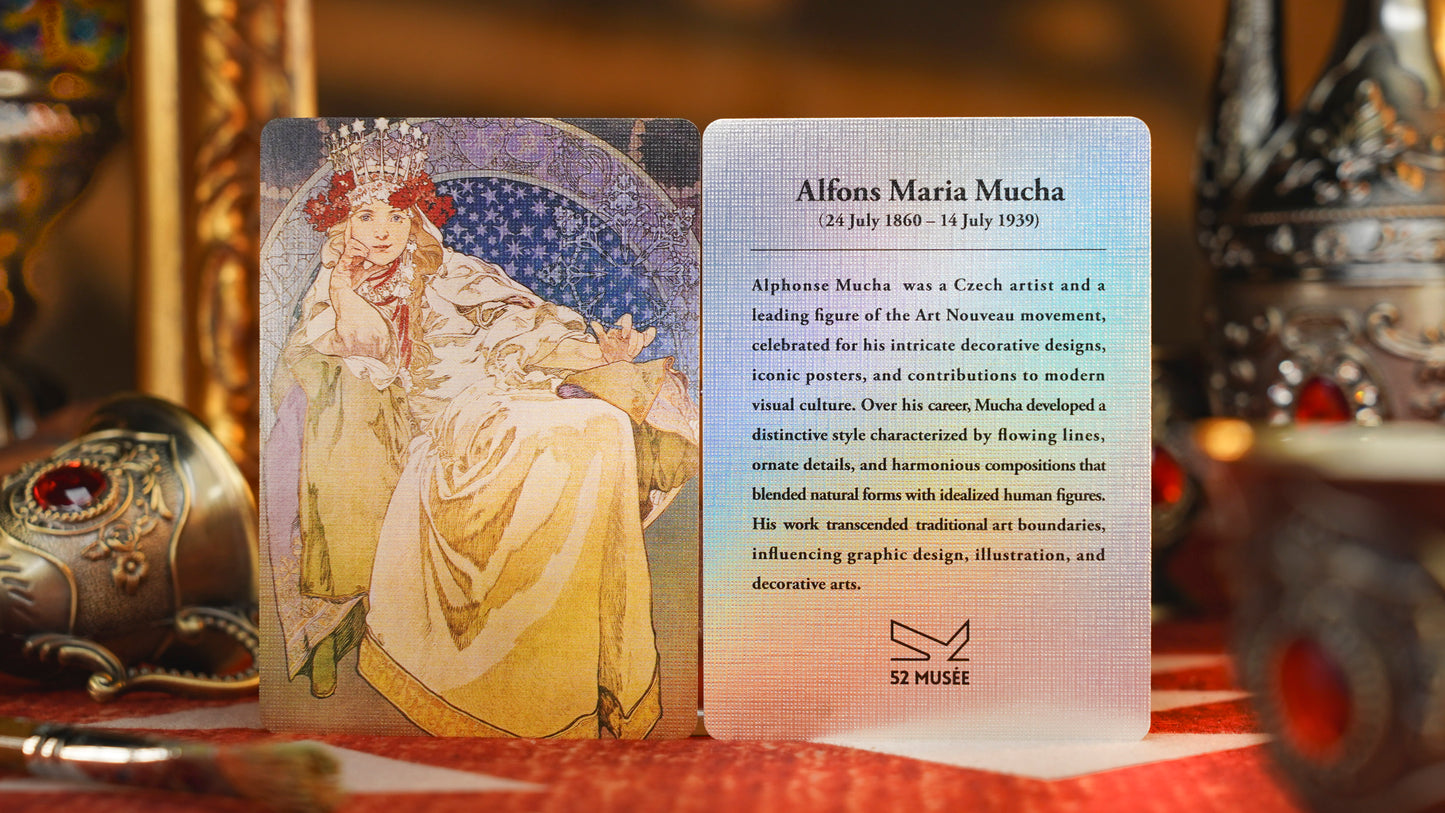 Mucha Playing Cards