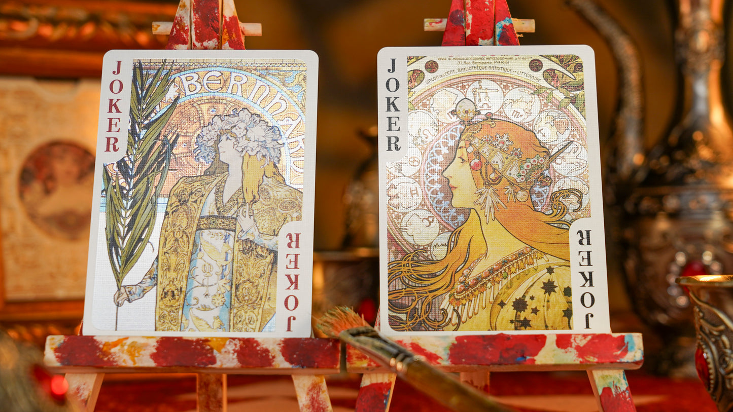 Mucha Playing Cards