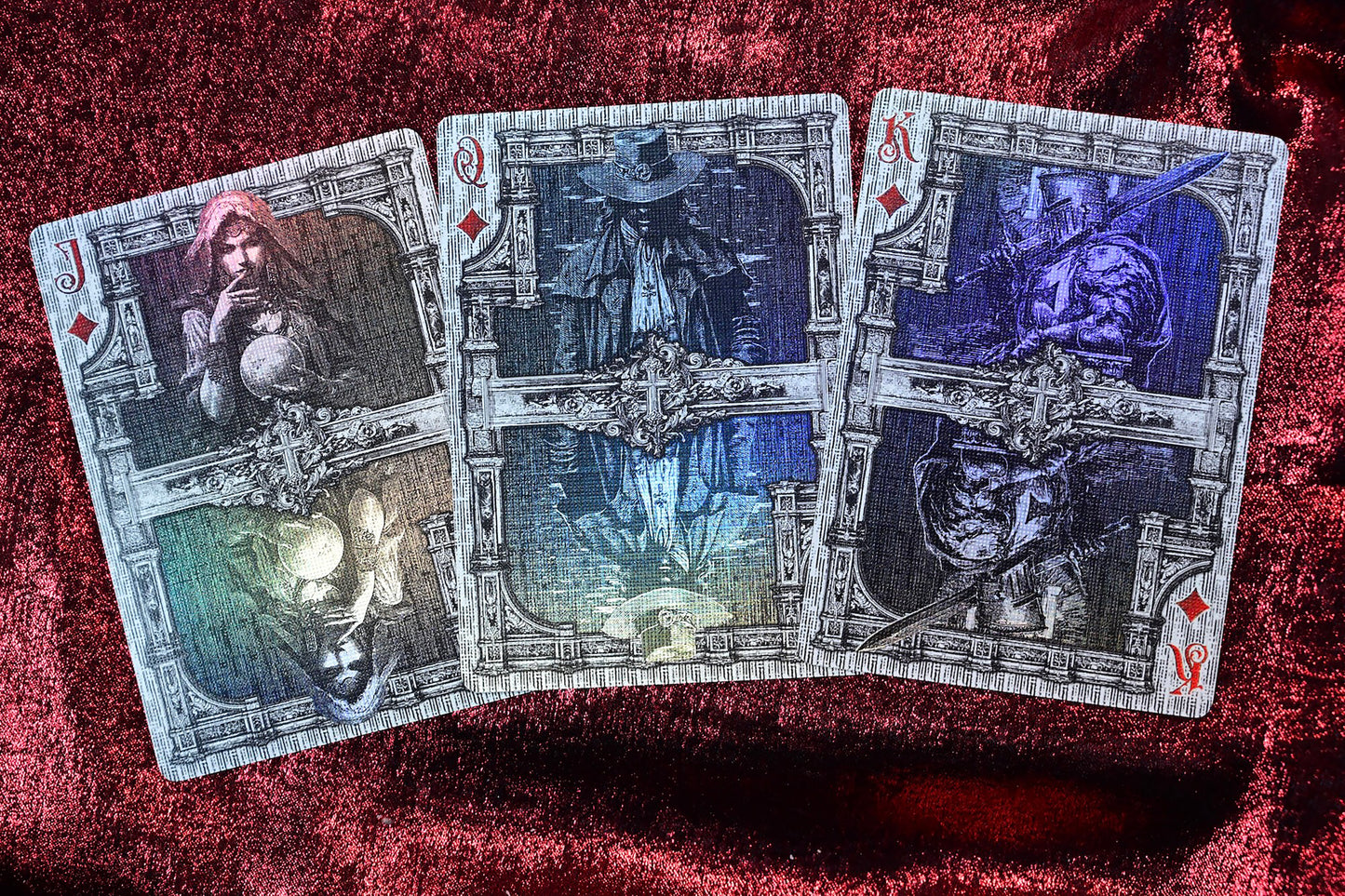 Trinity of Night Playing Cards