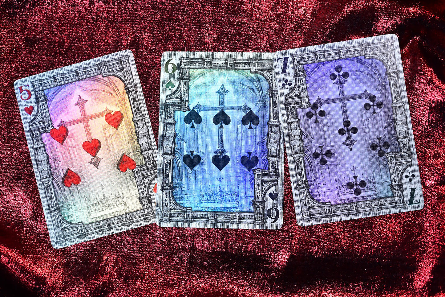 Trinity of Night Playing Cards