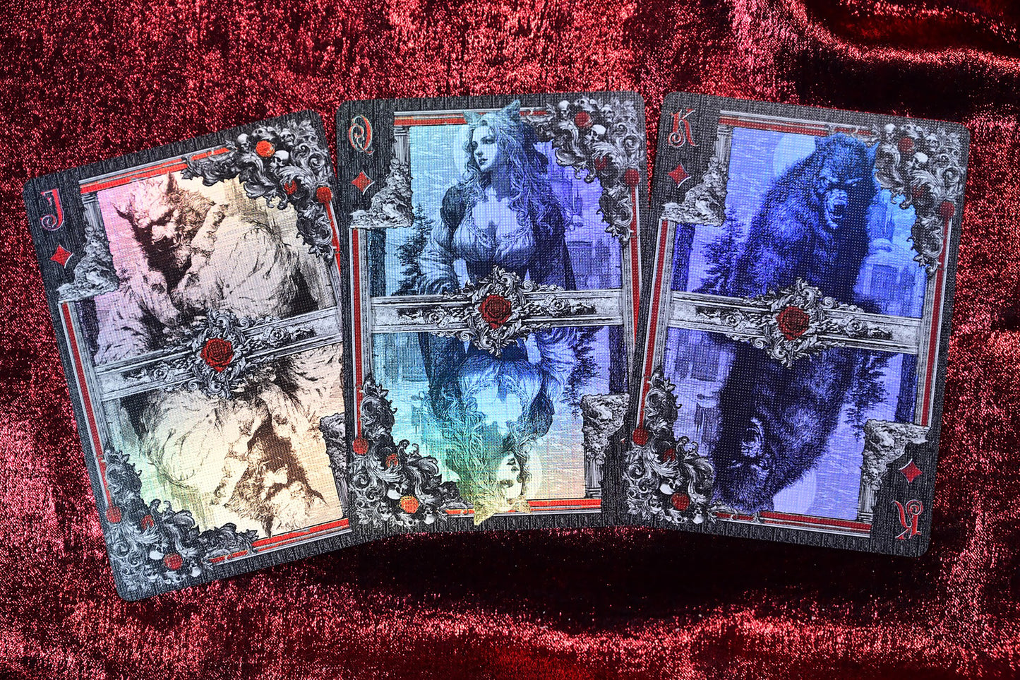 Trinity of Night Playing Cards