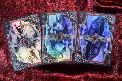 Trinity of Night Playing Cards