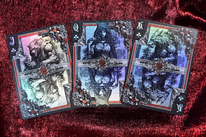 Trinity of Night Playing Cards