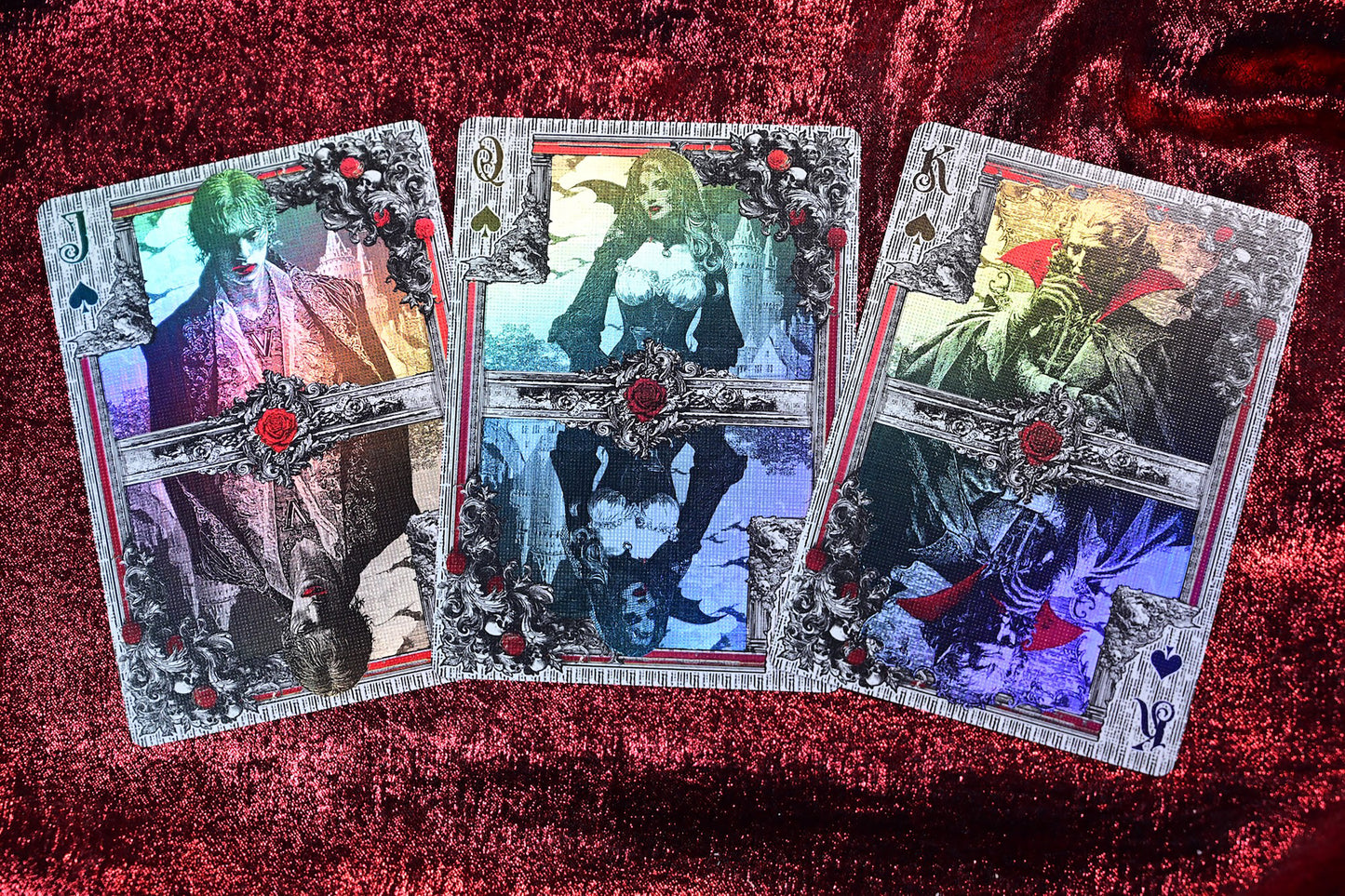 Trinity of Night Playing Cards
