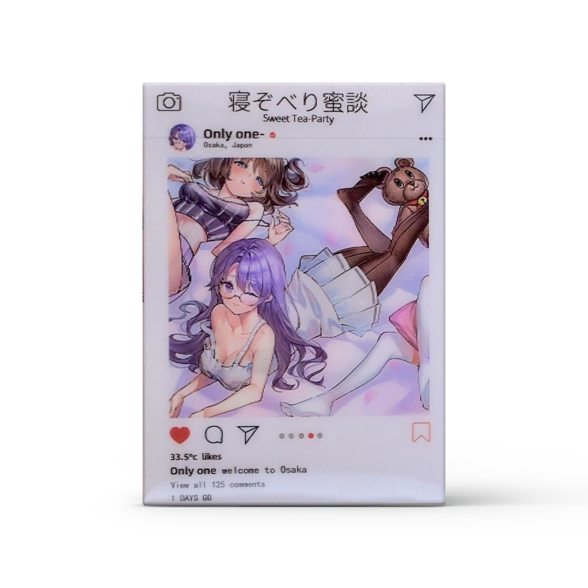 Sweet Cosplay Show Playing Cards