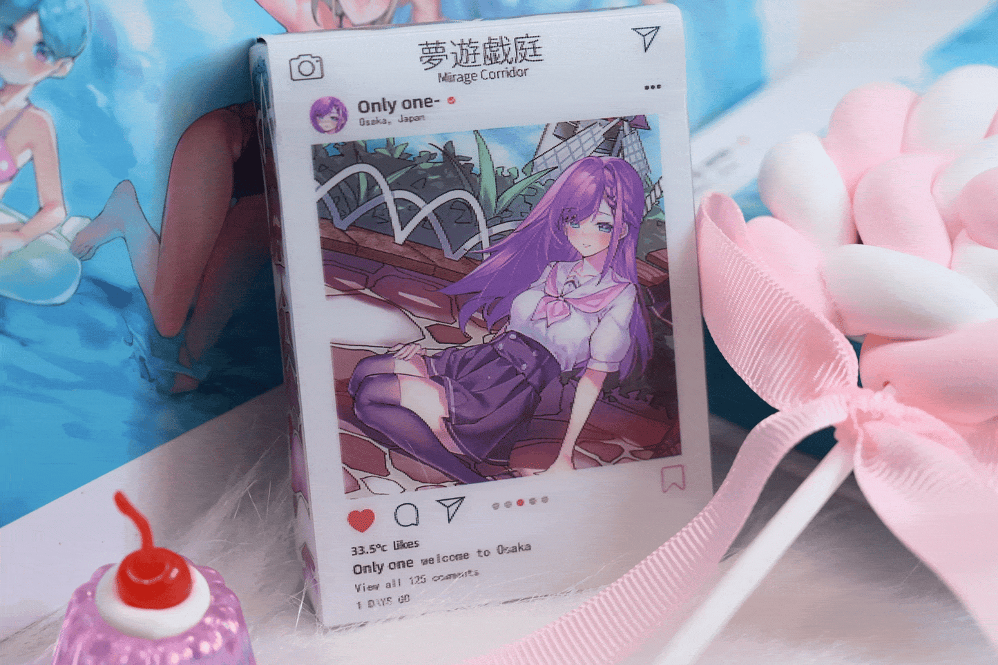 Sweet Cosplay Show Playing Cards