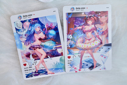 Sweet Cosplay Show Playing Cards