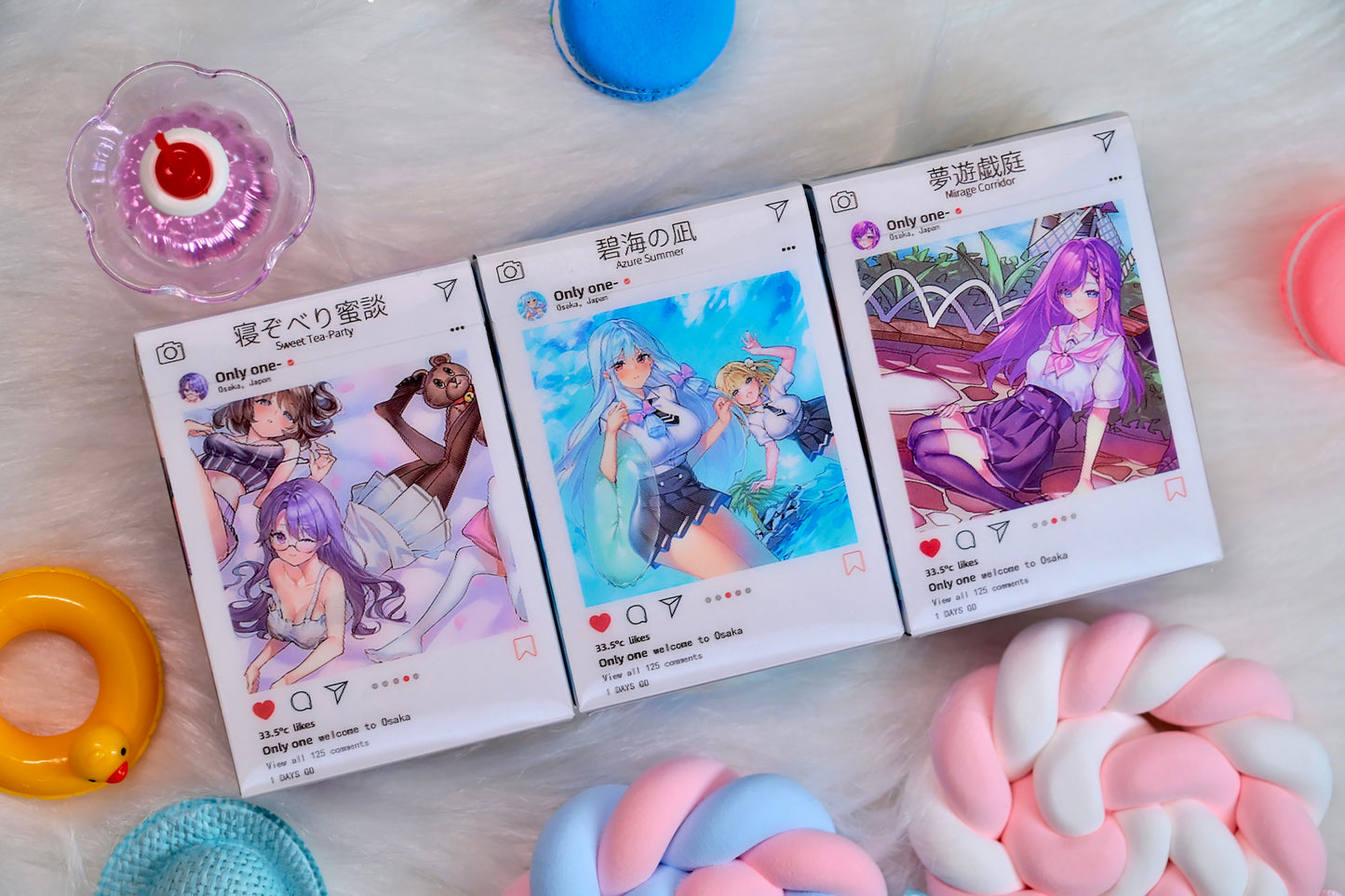 Sweet Cosplay Show Playing Cards
