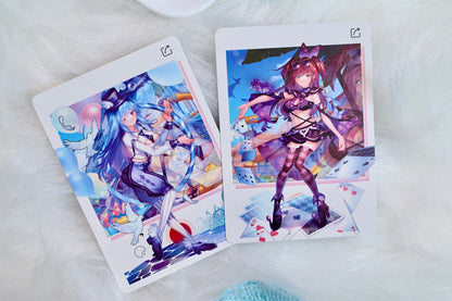 Sweet Cosplay Show Playing Cards