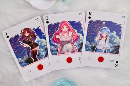 Sweet Cosplay Show Playing Cards