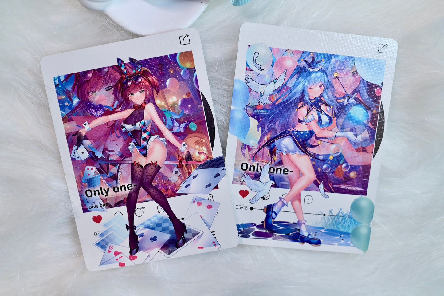 Sweet Cosplay Show Playing Cards