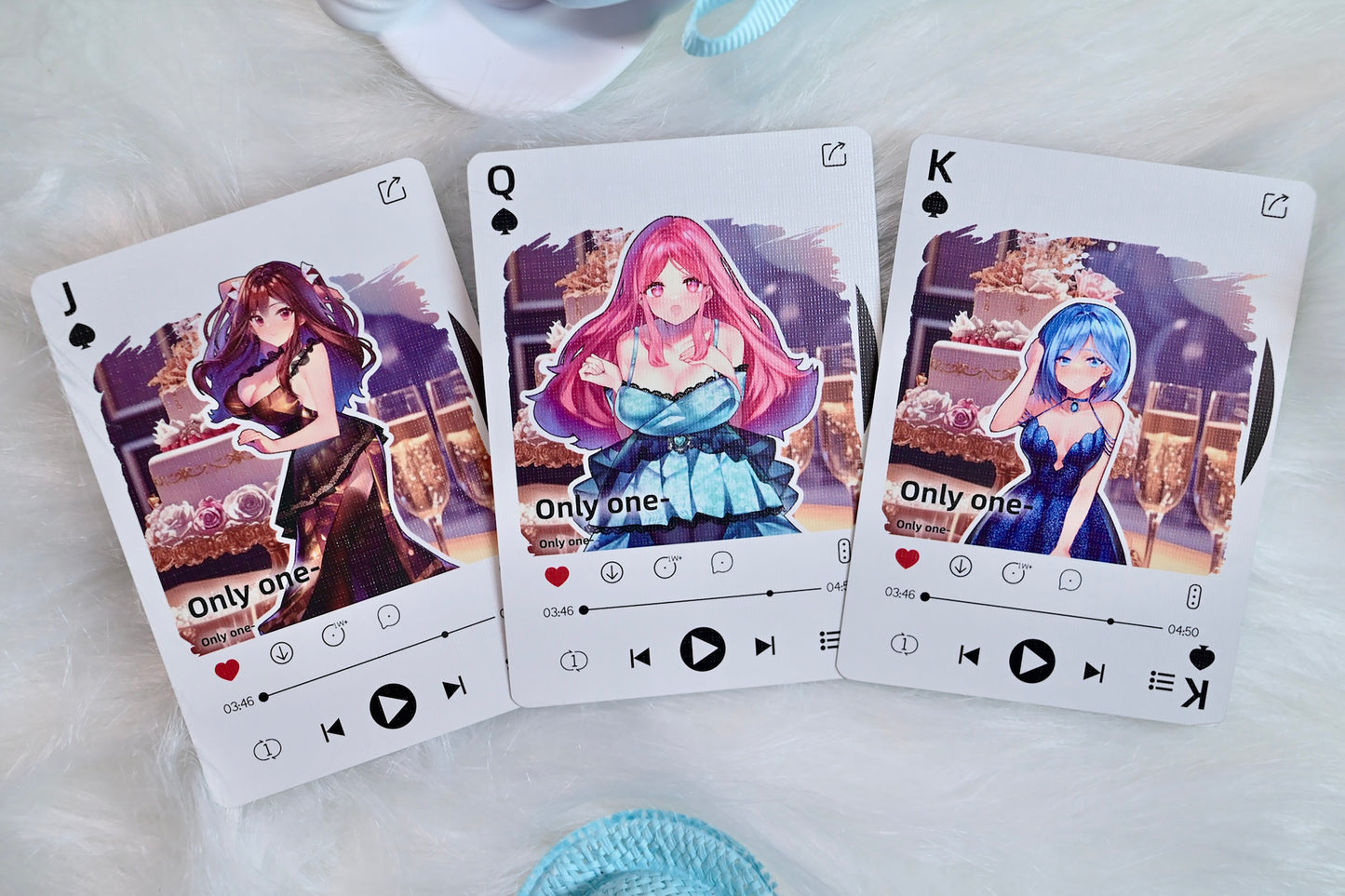 Sweet Cosplay Show Playing Cards