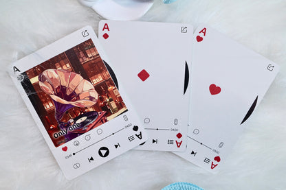 Sweet Cosplay Show Playing Cards