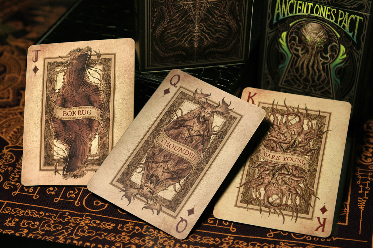 Ancient Ones Pact Cthulhu Mythos Playing Cards