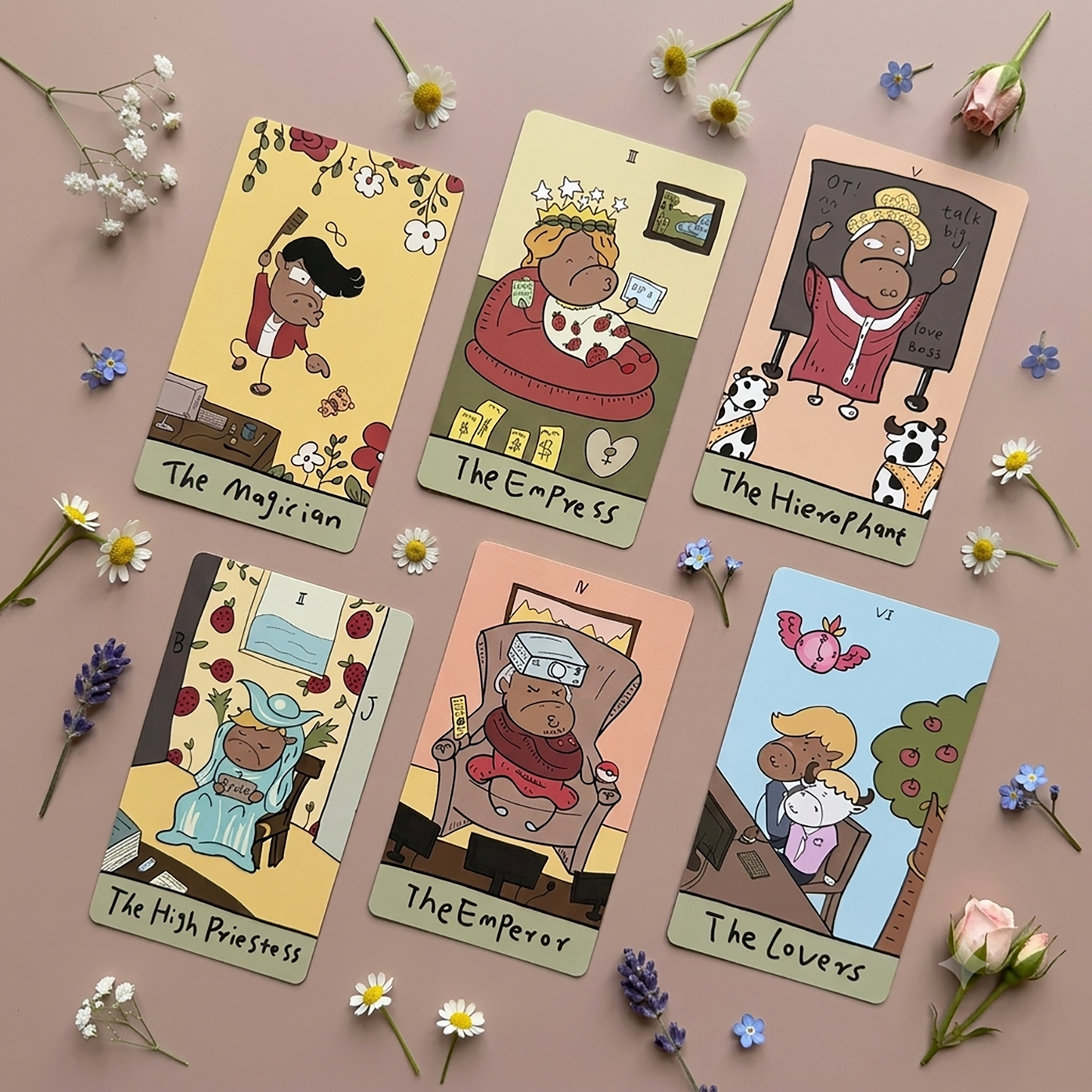 The Office Workhorse Tarot