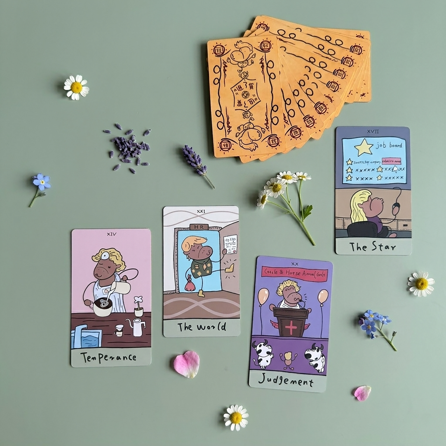 The Office Workhorse Tarot