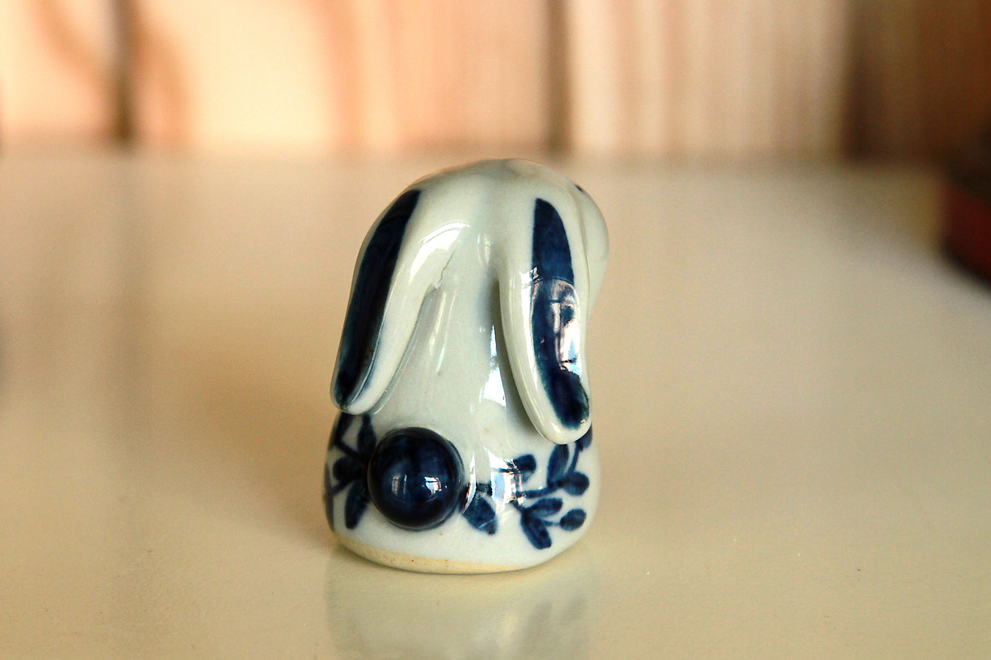 Hand-Pinched Blue & White Ceramic Animal Figurines by BAOZAO