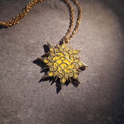 The Yellow Sign of Hastur Necklace