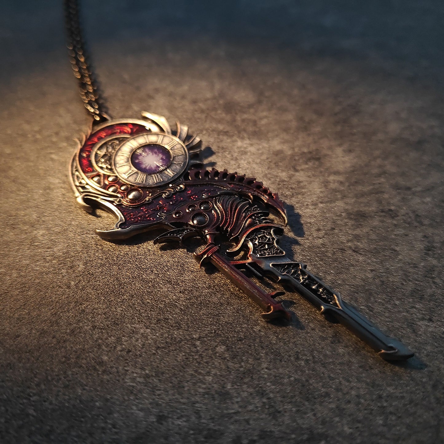 The Silver Key Cthulhu Mythos Pendant Necklace