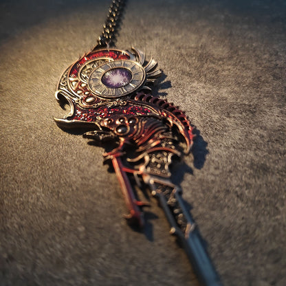 The Silver Key Cthulhu Mythos Pendant Necklace