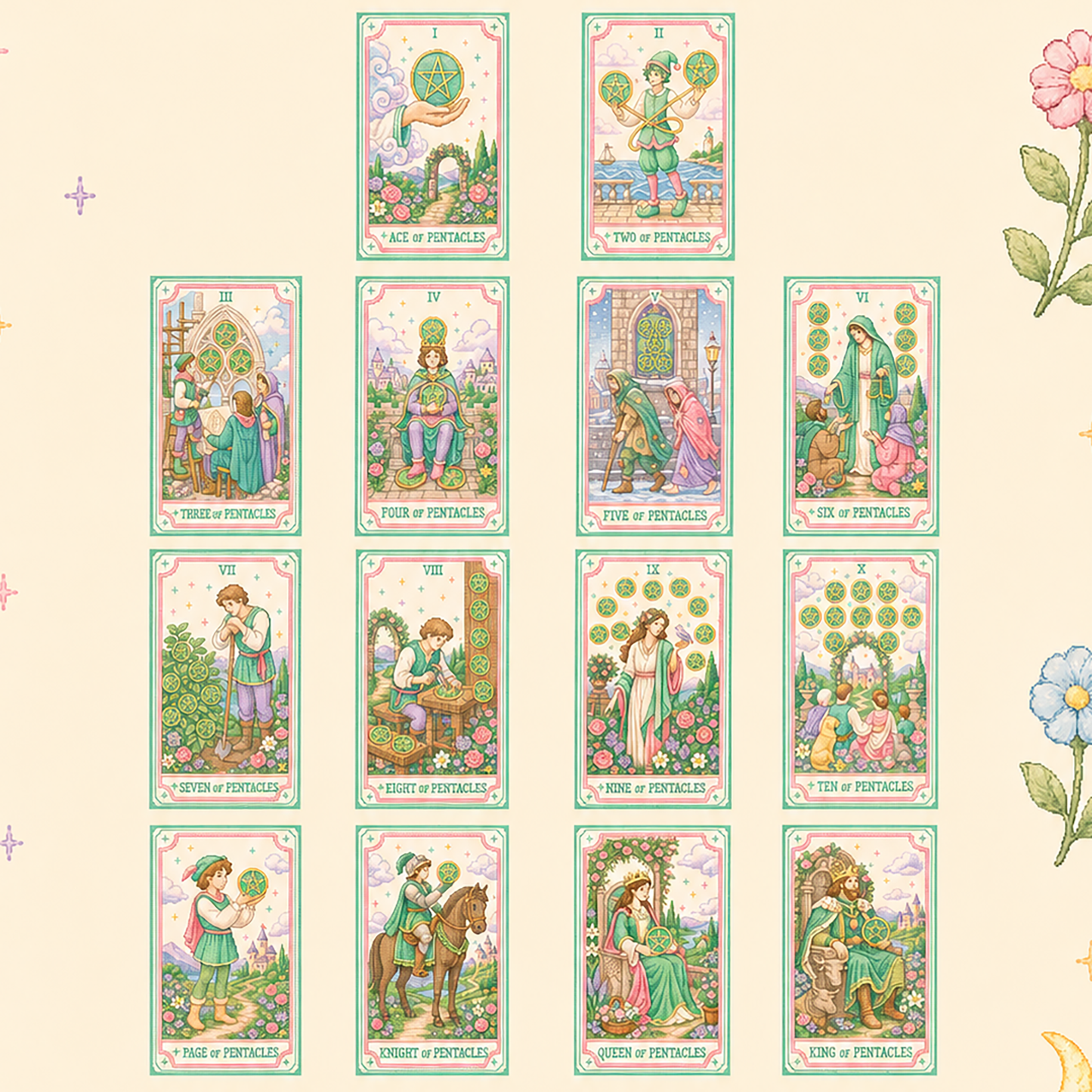 Pastel Pixel Tarot