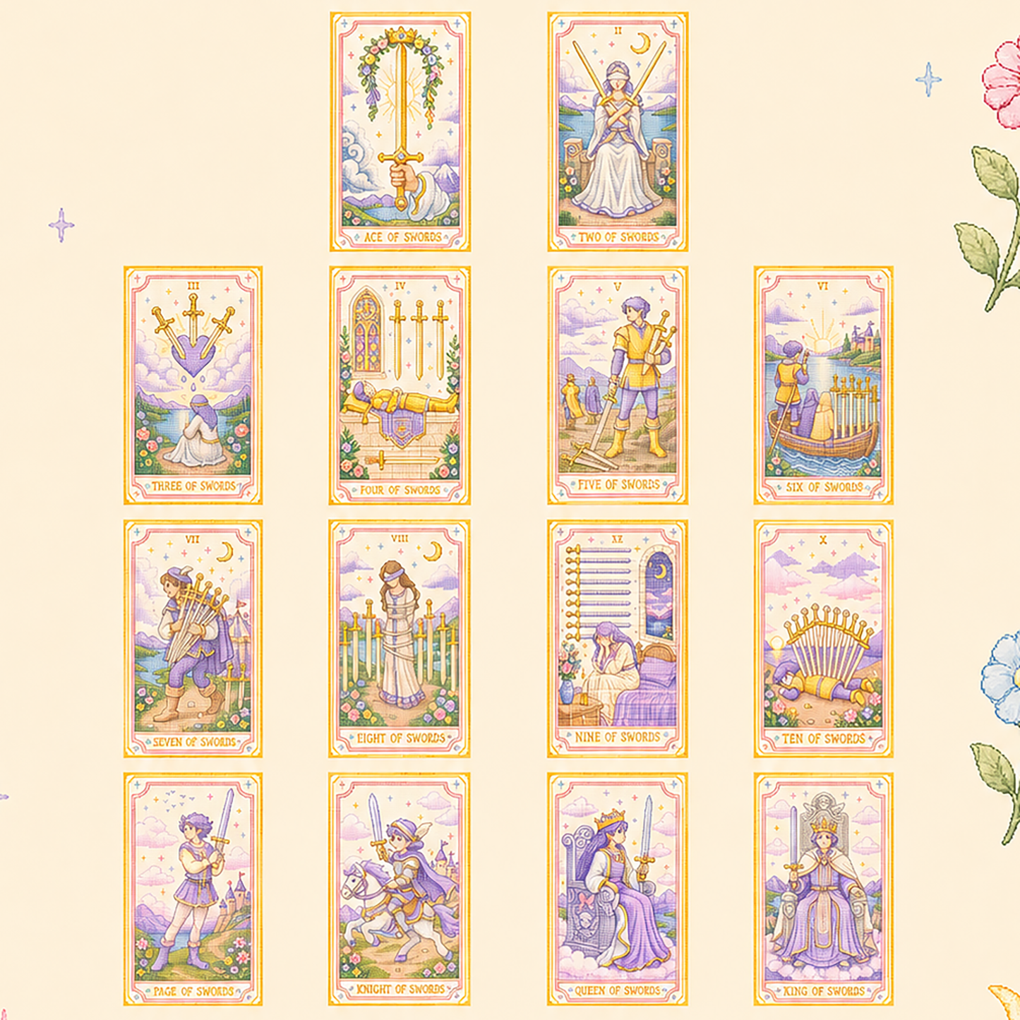 Pastel Pixel Tarot