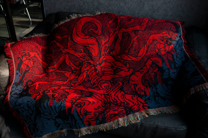 Heralds of the Unseen Cthulhu Mythos Art Blankets