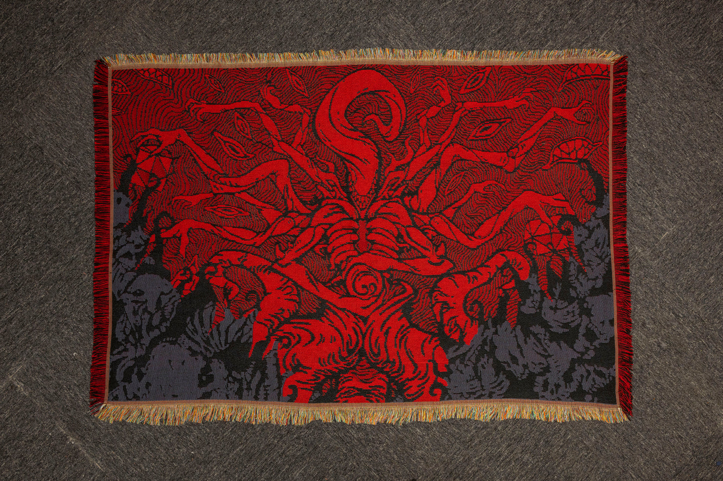 Heralds of the Unseen Cthulhu Mythos Art Blankets