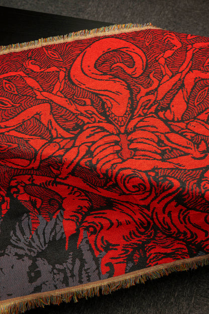 Heralds of the Unseen Cthulhu Mythos Art Blankets